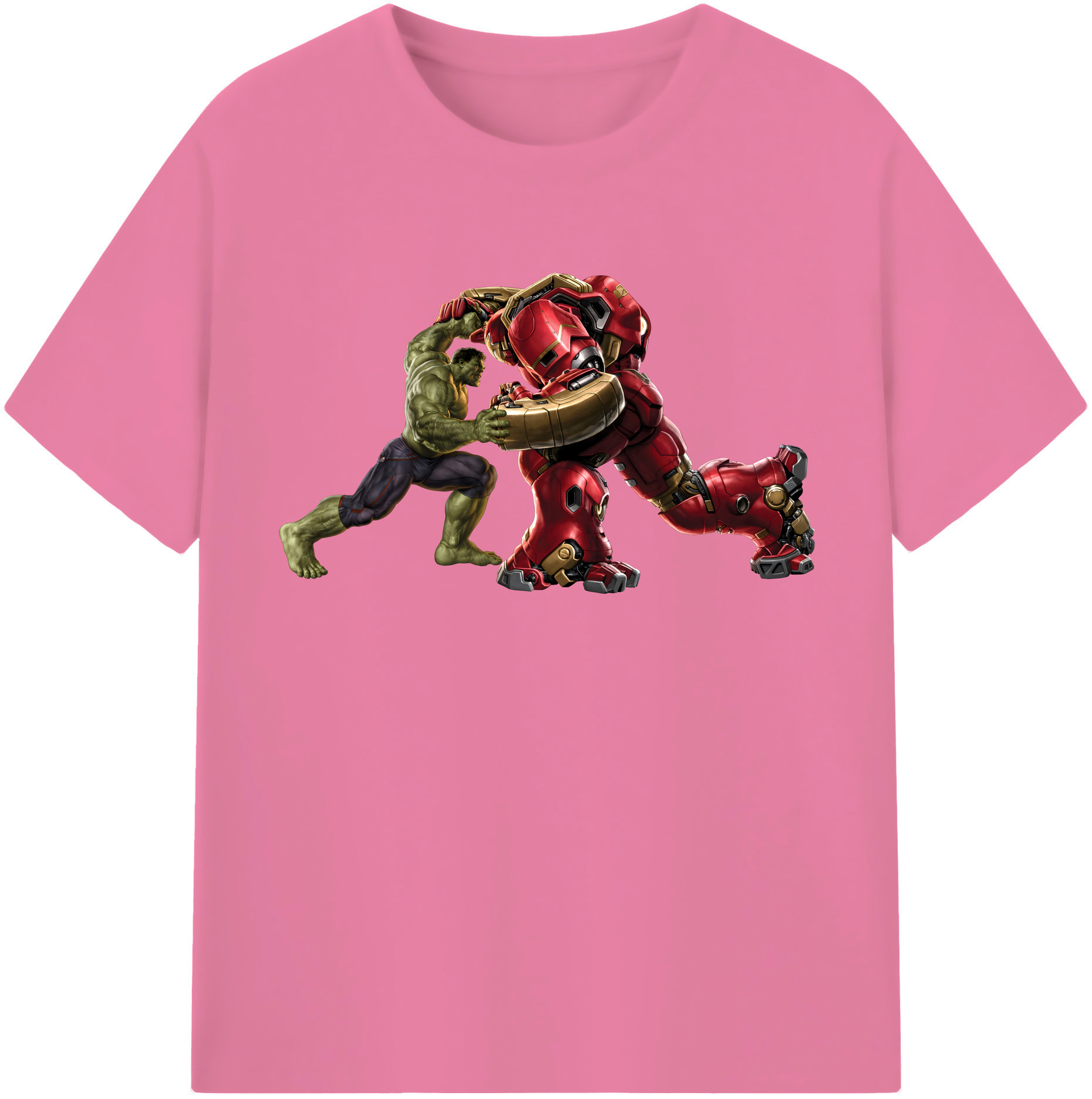 （画像用） アベンジャーズ The Avengers 綿100％半袖Tシャツ（フロントプリント）